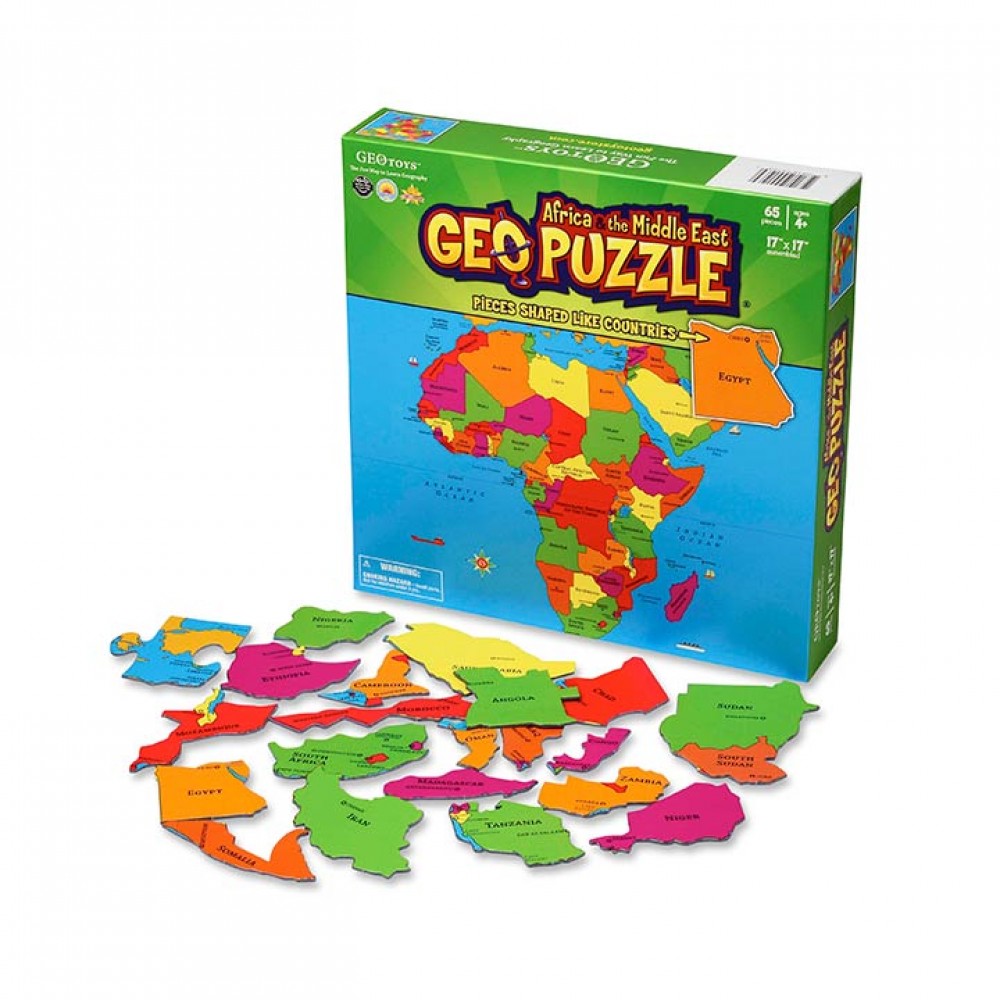 Geo Puzzle Afrika